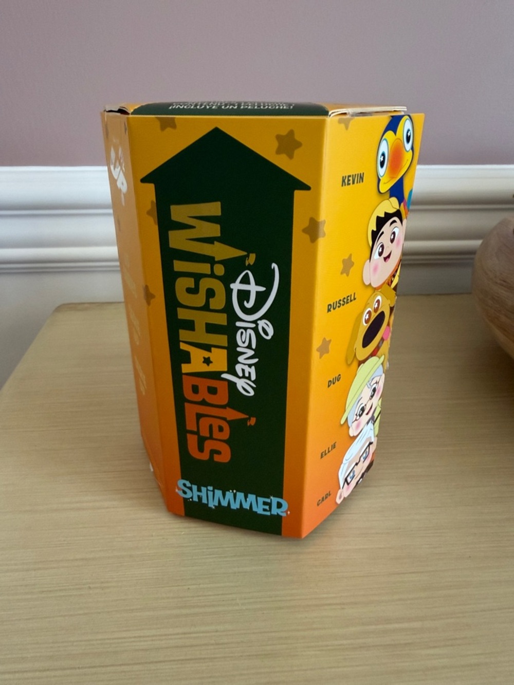 Disney Wishables Shimmer Blind Box - slightly opened, confirmed Carl